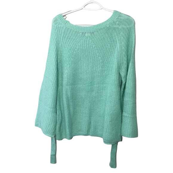 Project Naadam Open Knit Tied Sleeve Sweater M - Picture 12 of 12